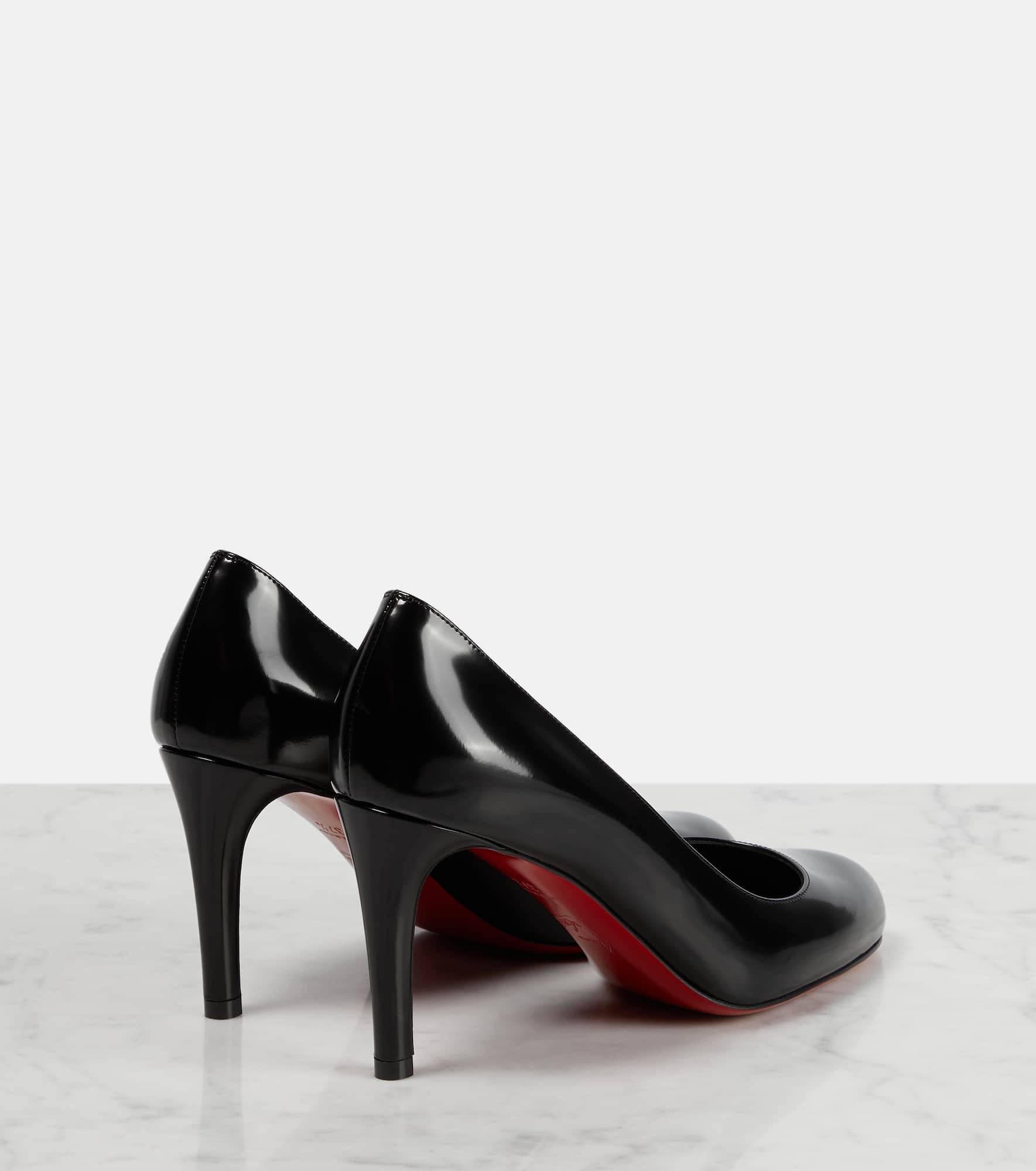 Pumppie 85 patent leather pumps - 3