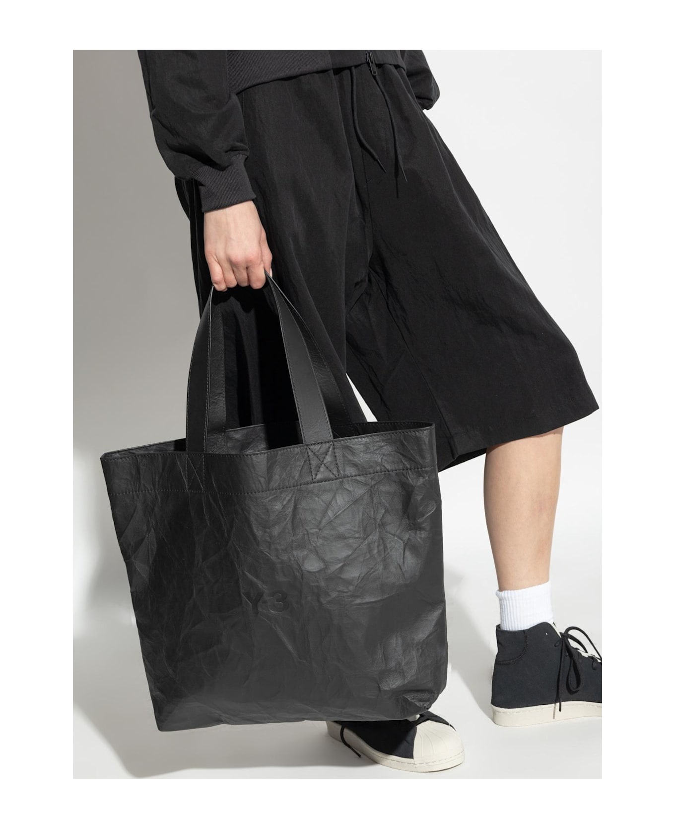 Y-3 Shopper Bag With Logo - 2