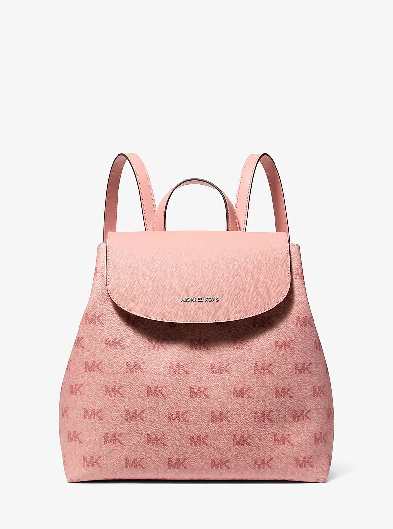 Maya Medium Signature Logo Backpack - 1