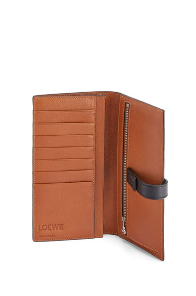 Loewe Large vertical wallet in soft grained calfskin outlook