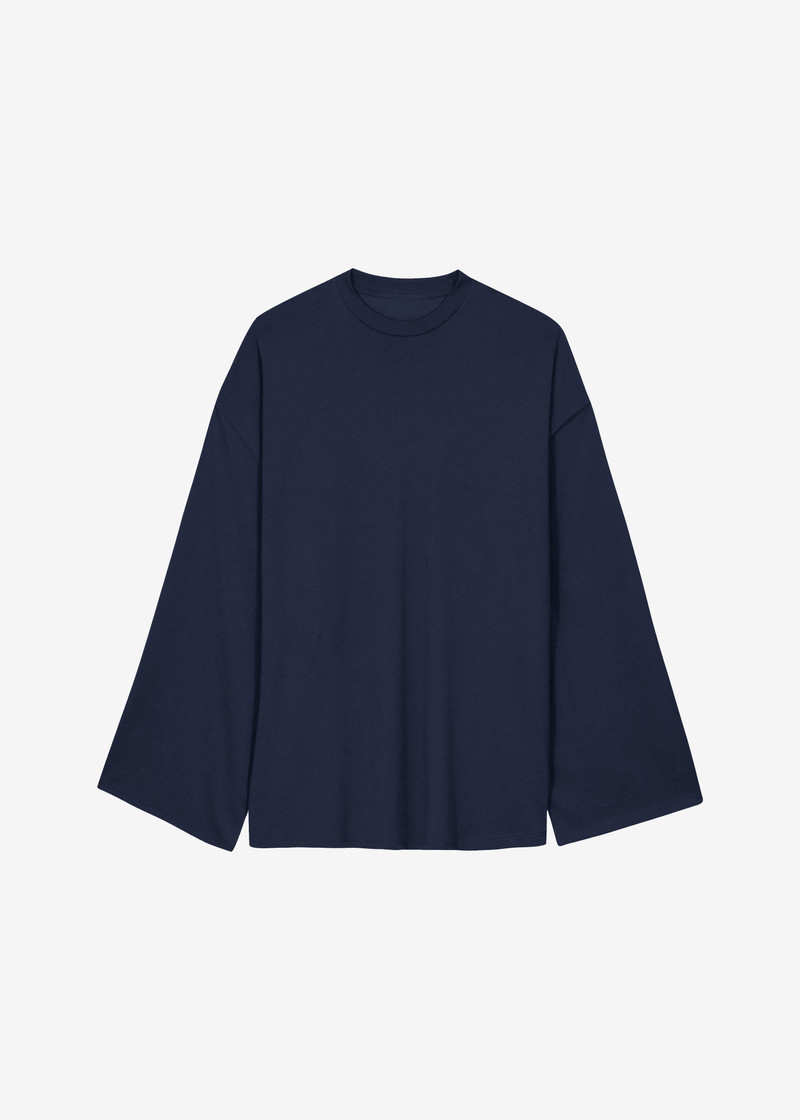 Rio Oversized Sleeve Tee - Dark Navy 1