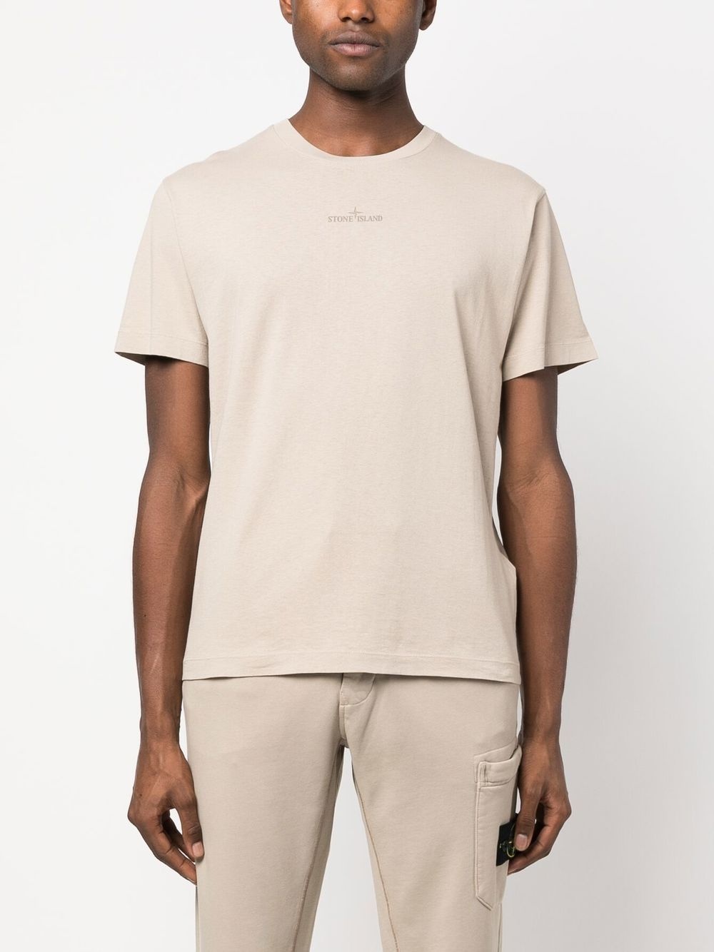 logo-print T-shirt - 3