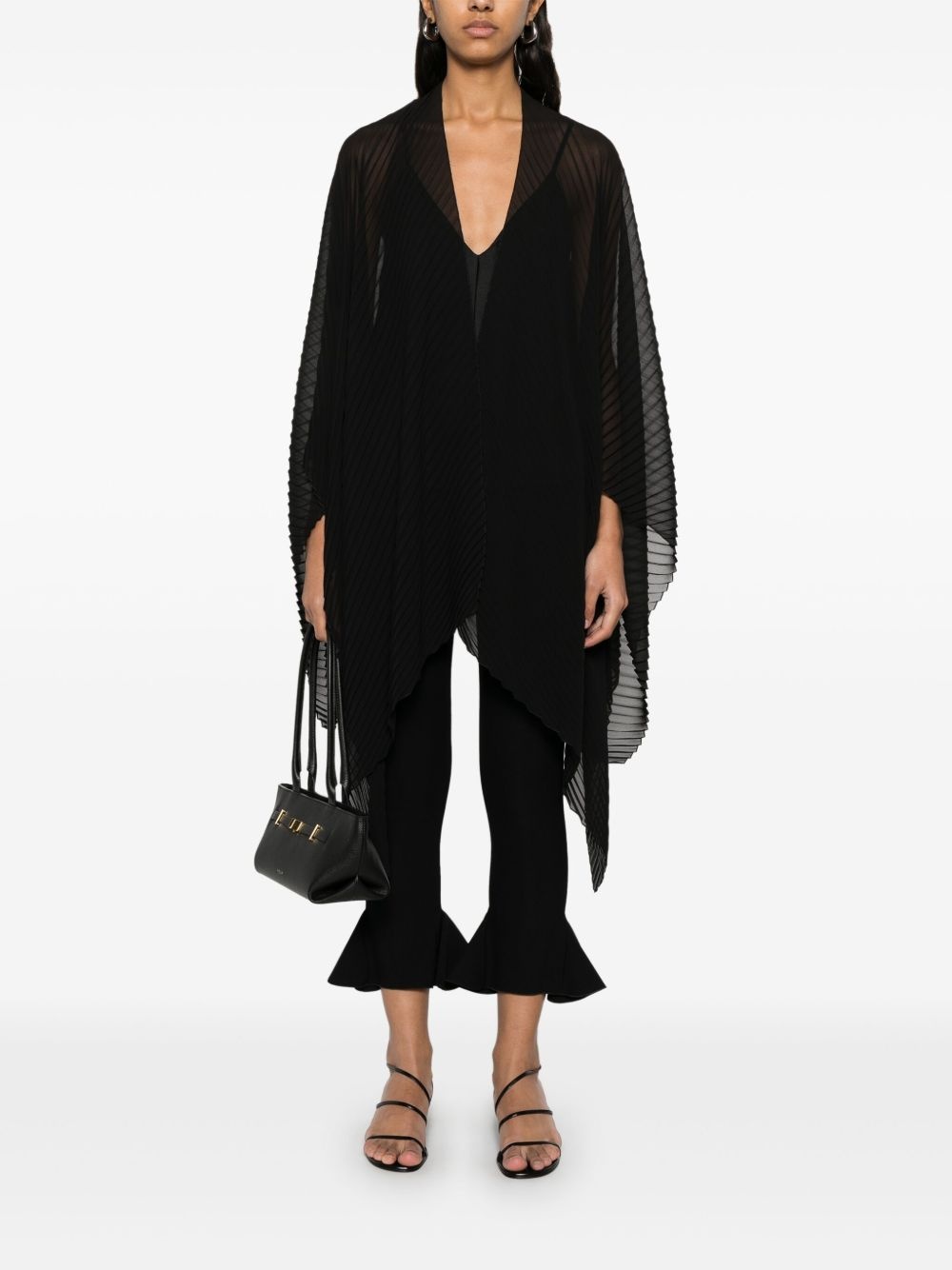Butterfly chiffon cape - 2