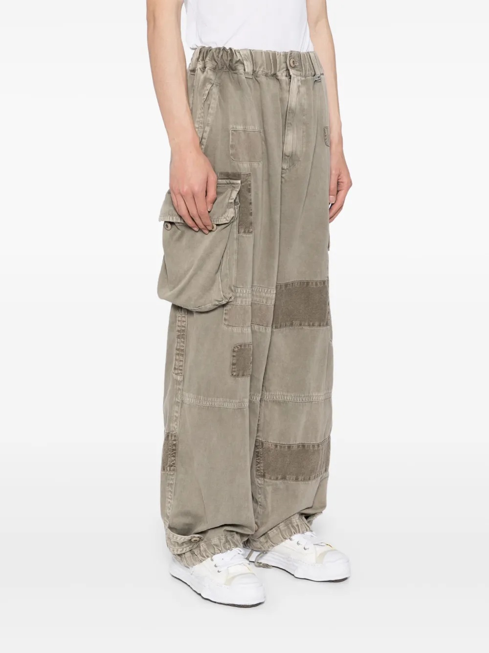 MAISON MIHARA YASUHIRO - Men Repair Cargo Trousers - 2