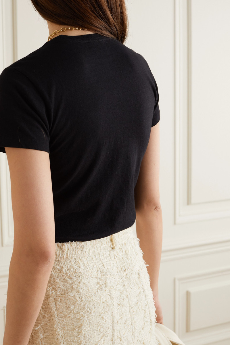 + Hanes 1960s cotton-jersey T-shirt 4