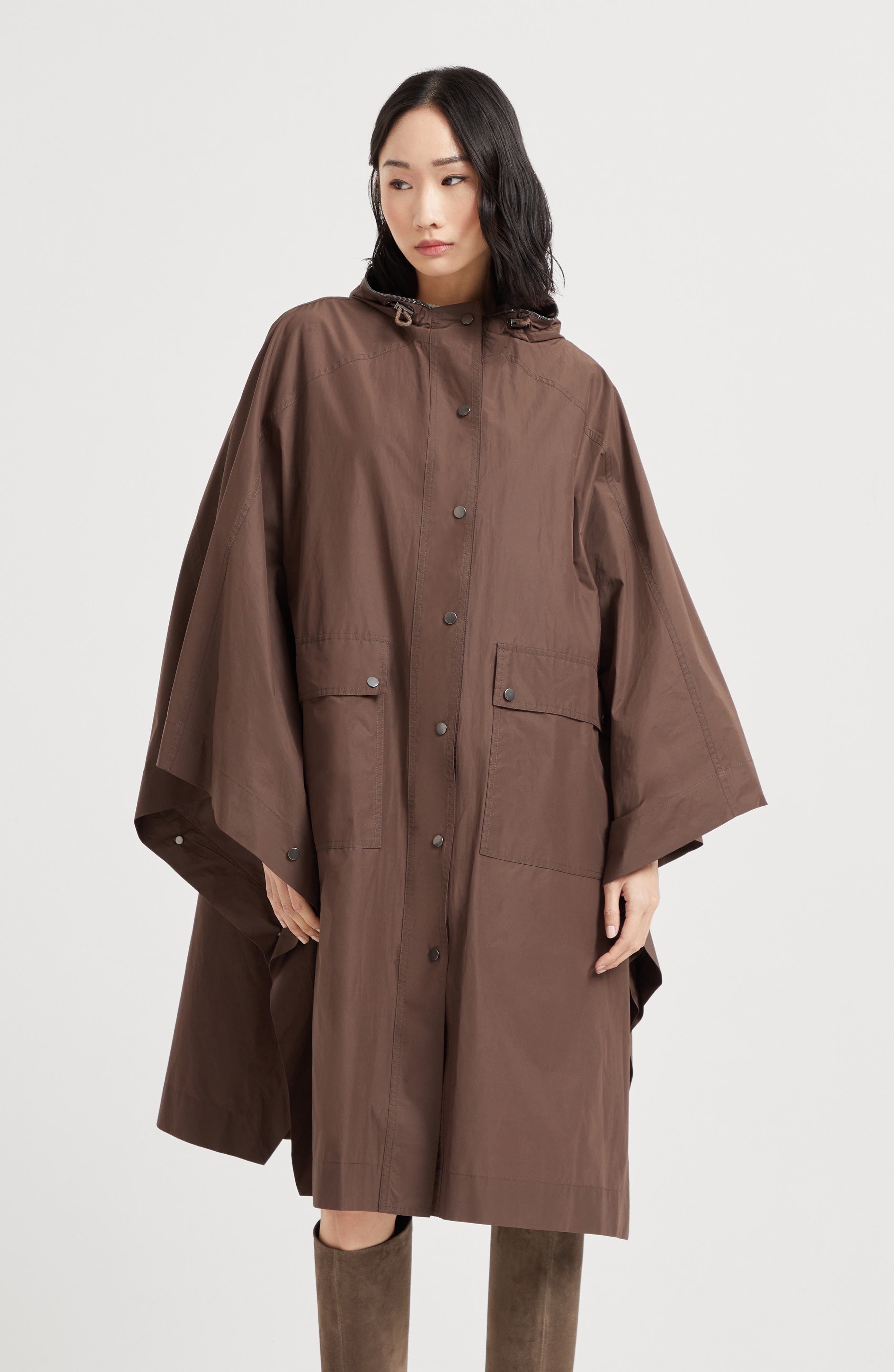 Brunello Cucinelli Parka with monili in Pine Cone Brown at Nordstrom - 2