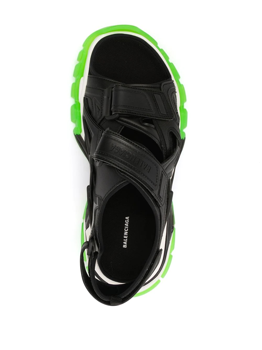 Track touch-strap sandals - 4