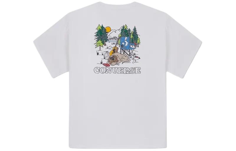 Converse Campside T-shirt 'White' 10026441-A02 - 2