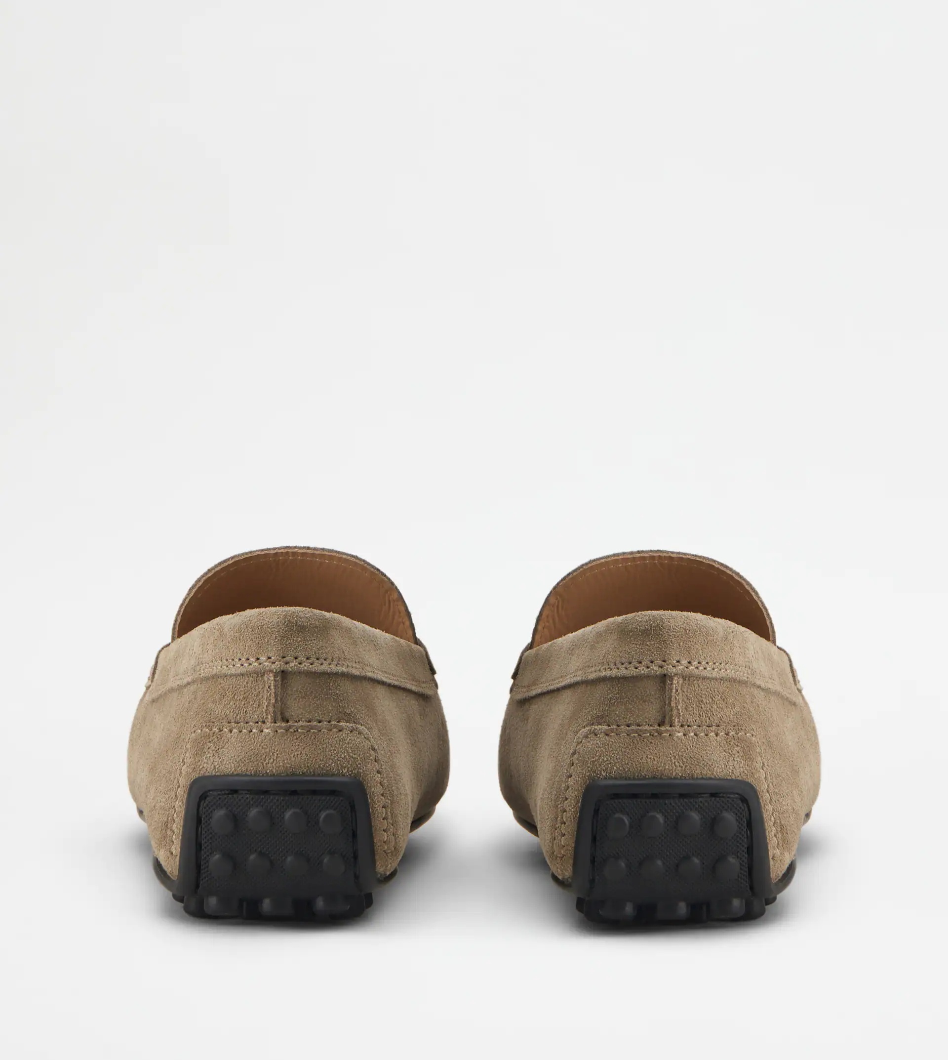 CITY GOMMINO DRIVING SHOES IN SUEDE - BEIGE - 3
