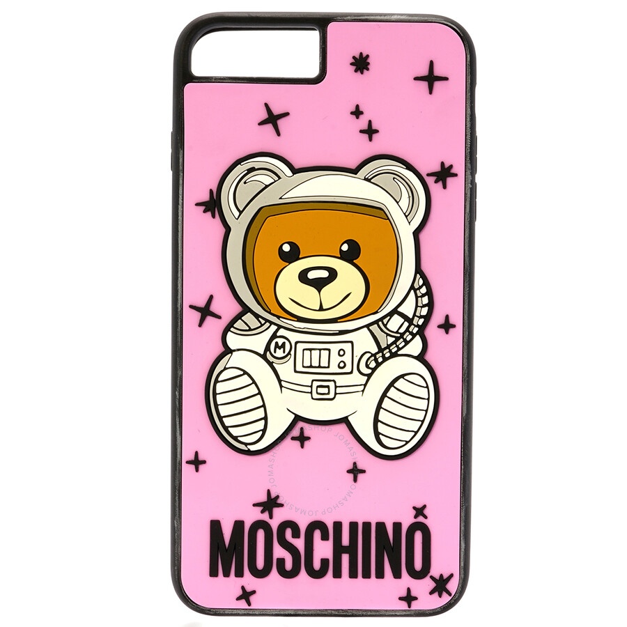 Moschino Pink Bear Logo IPhone 6/6S/7/8 Plus Case - 3