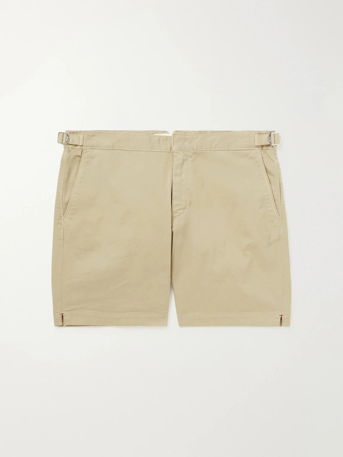 Bulldog Slim-Fit Straight-Leg Stretch-Cotton Twill Shorts - 1