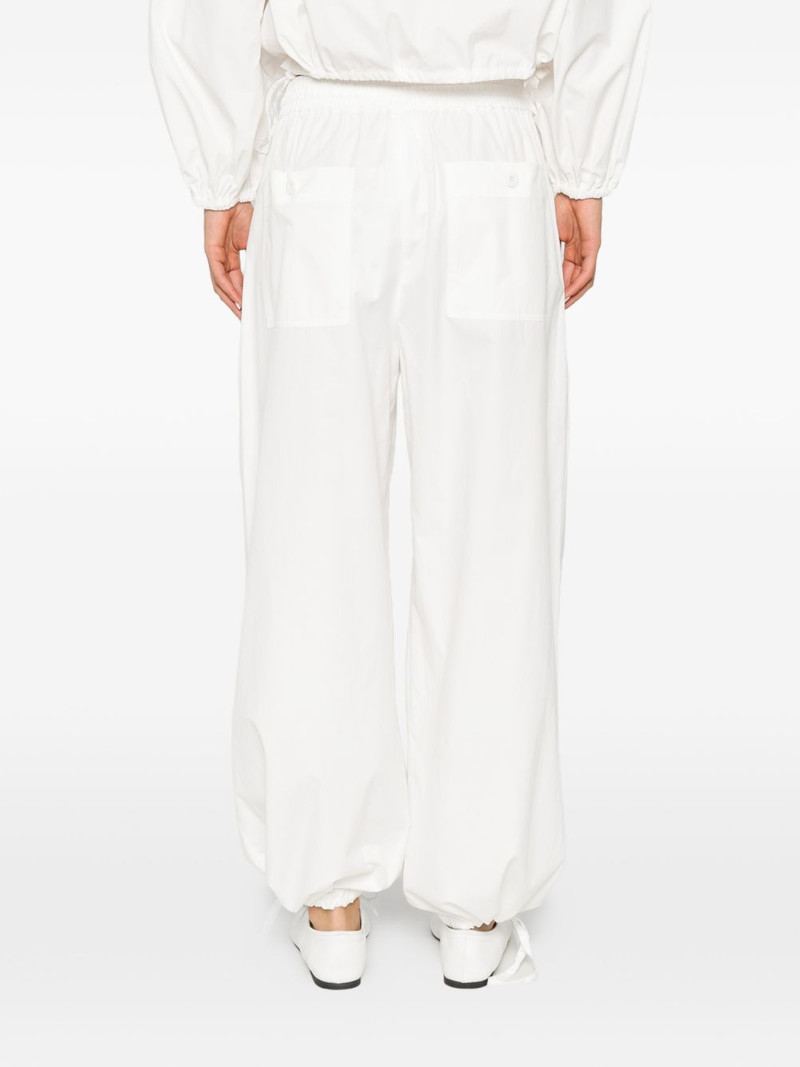 drawstring wide-leg trousers 4