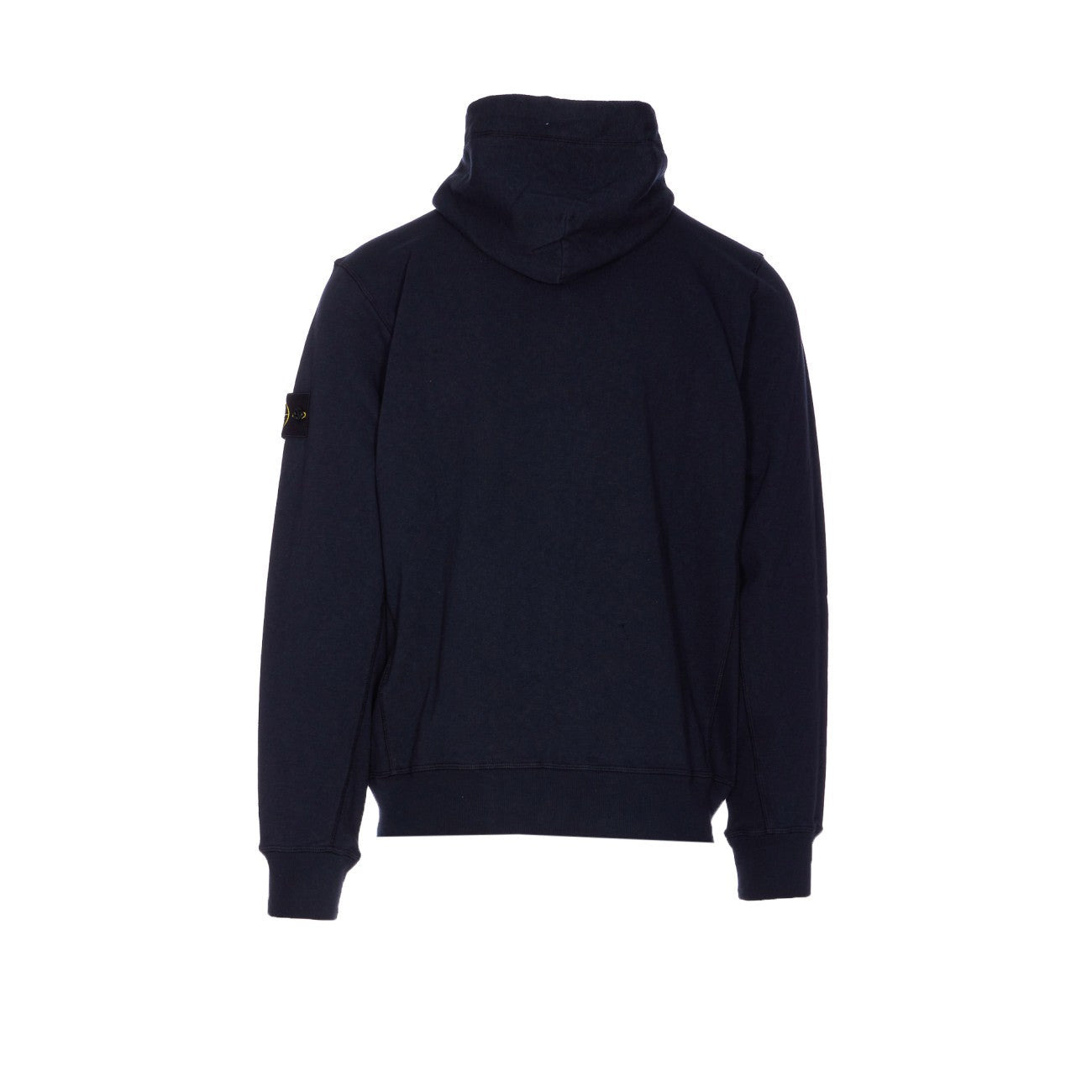 Stone Island Men Zip Logo Hoodie - 2