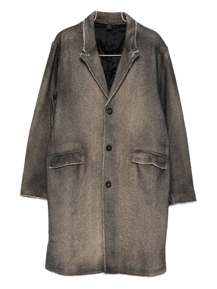 Avant Toi Wool Single-Breasted Coat - 1
