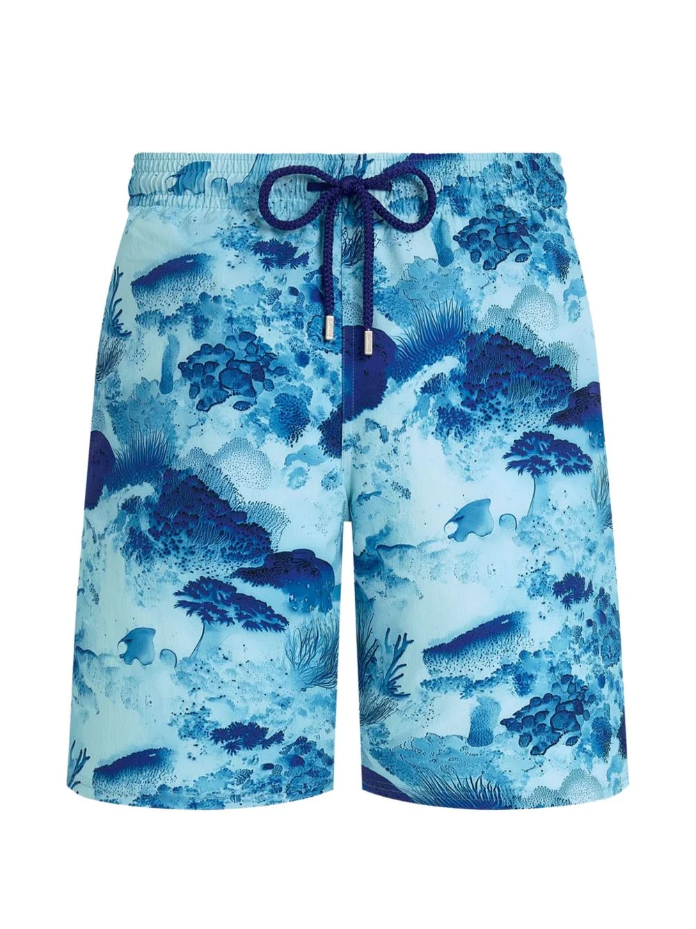 printed swim shorts - 1