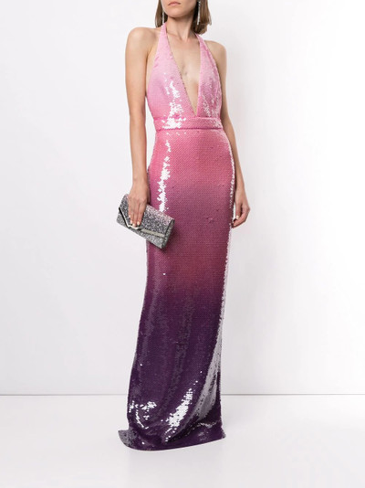 TOM FORD dégradé sequin gown outlook