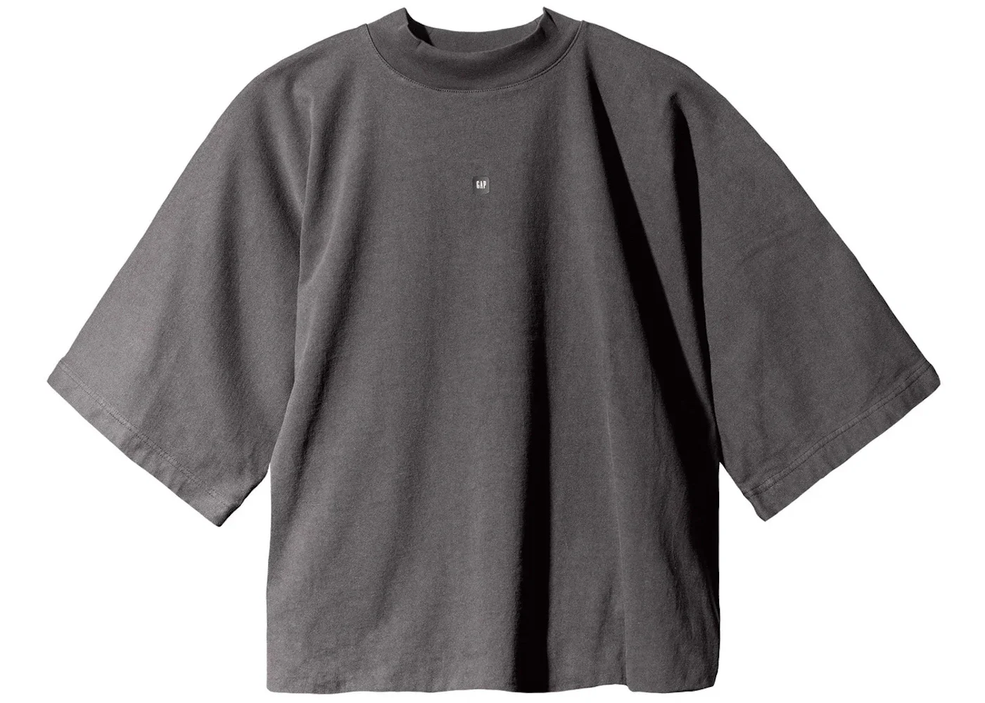 Yeezy Gap Logo No Seam Tee Dark Grey - 1