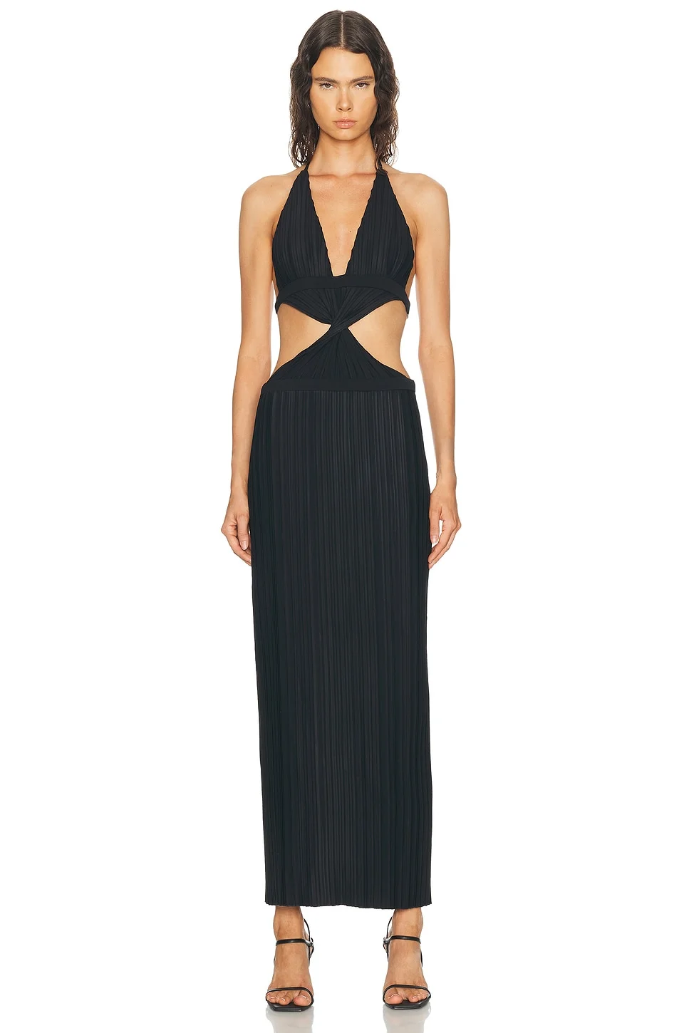 Caged Twist Dress - 1