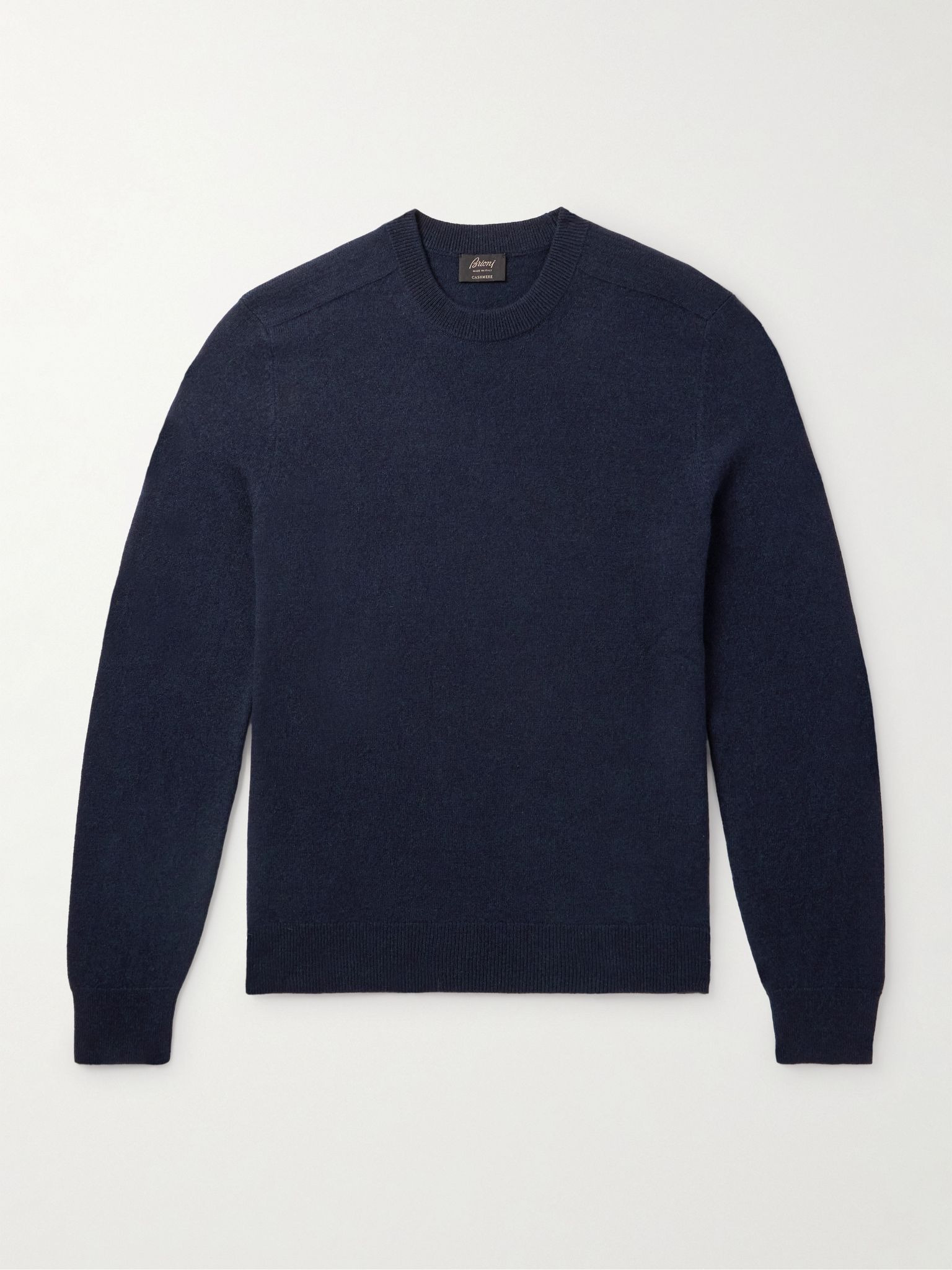 Slim-Fit Cashmere Sweater Navy - 1