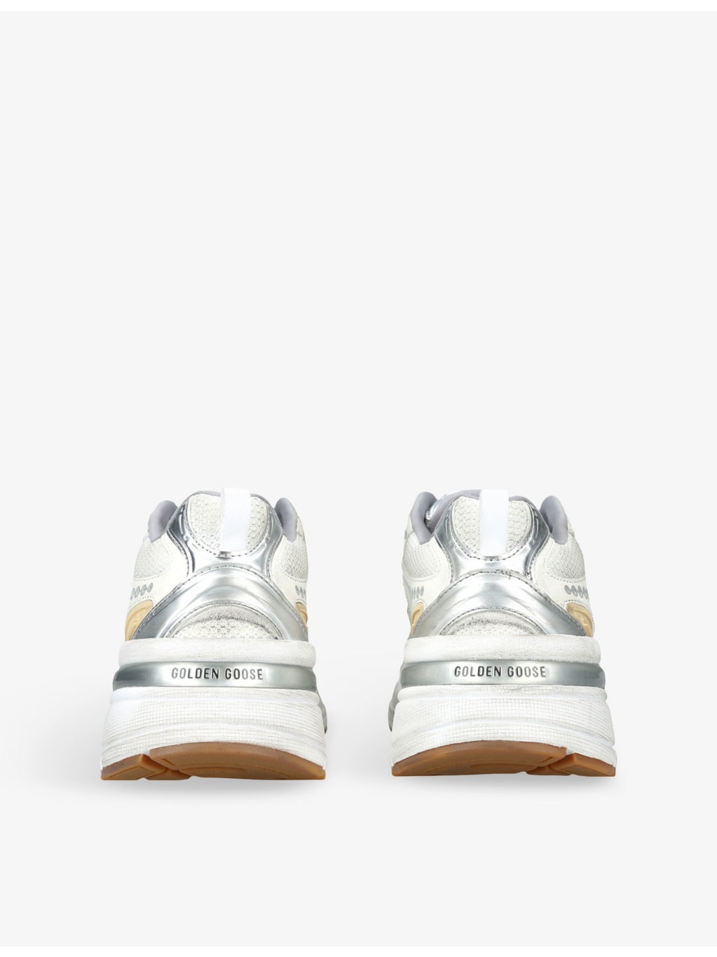 Lightstar 10272 Low-Top Leather and Mesh Trainers - 4