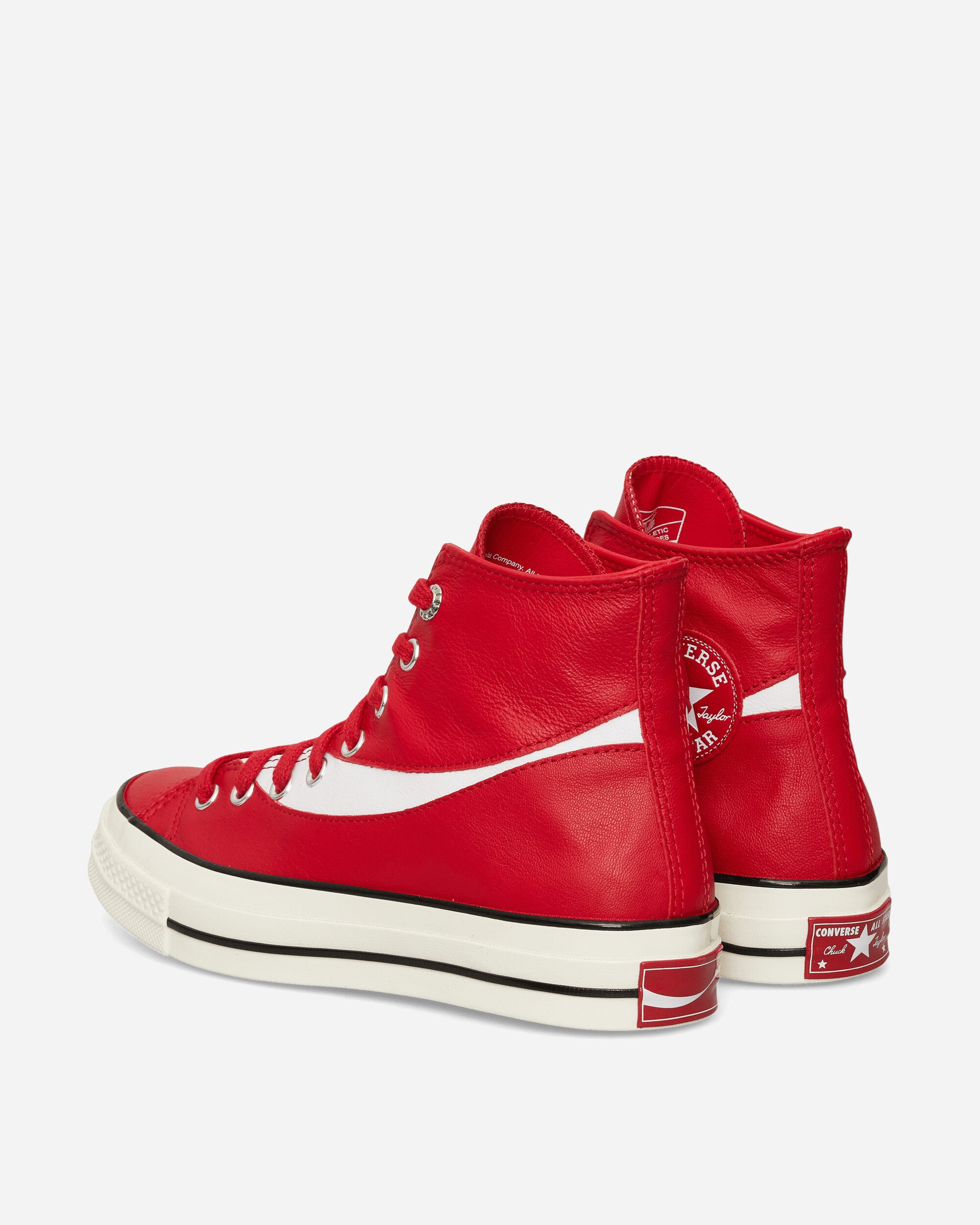 Coca-Cola Chuck 70 Leather Sneakers Racing Red - 4