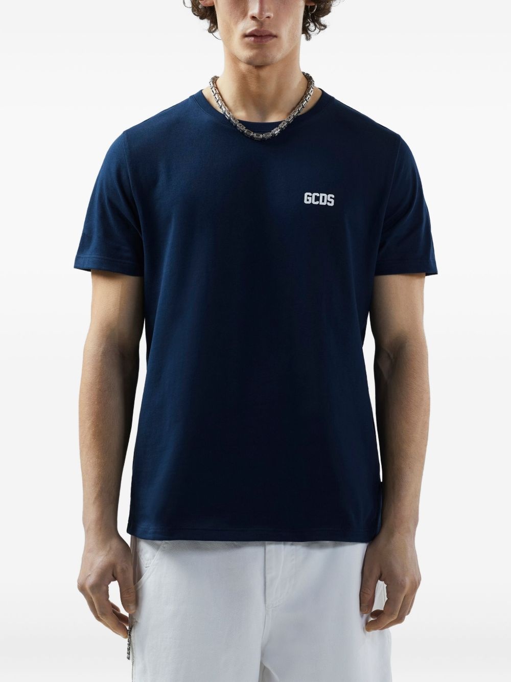 logo-print T-shirt - 3