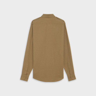 CELINE military shirt in lightweight cotton twill outlook