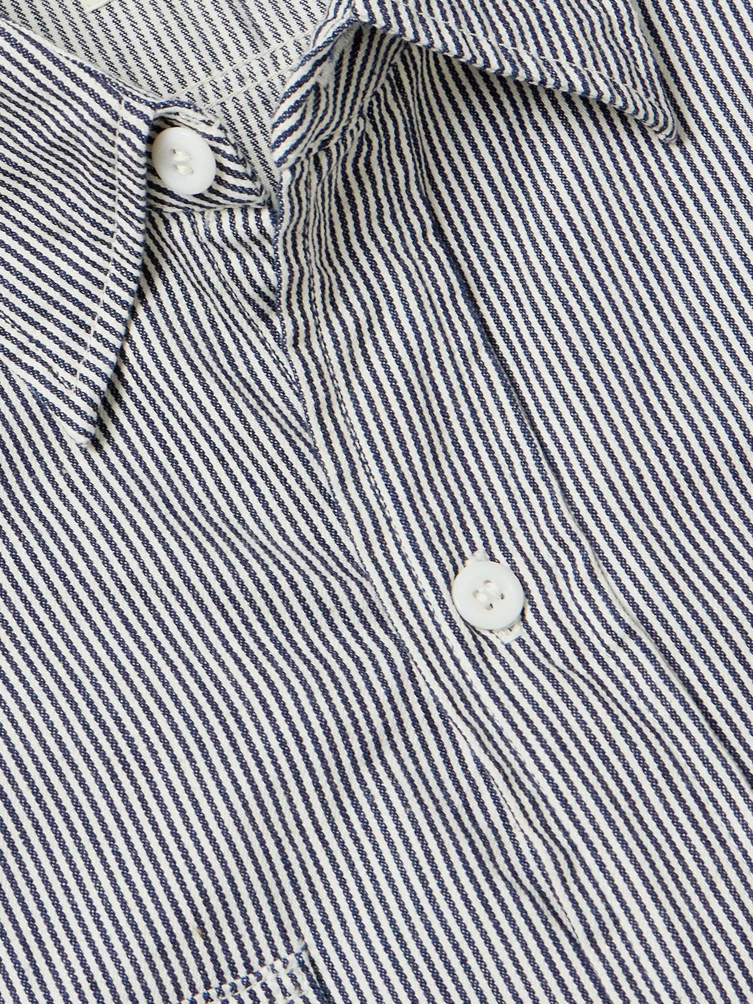 Striped Cotton Shirt - 4