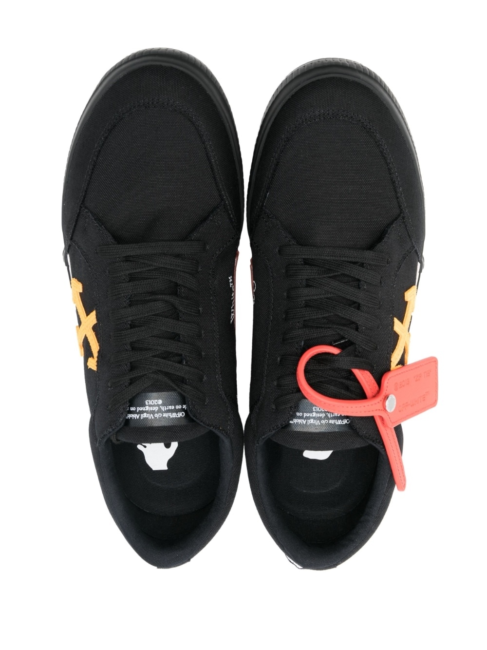 Arrows-appliqué Vulcanized sneakers - 6