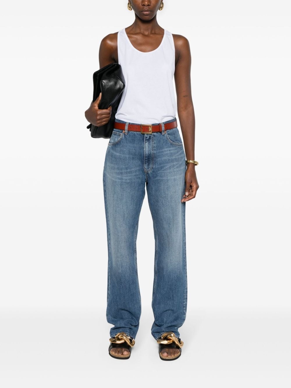 straight-leg jeans - 2