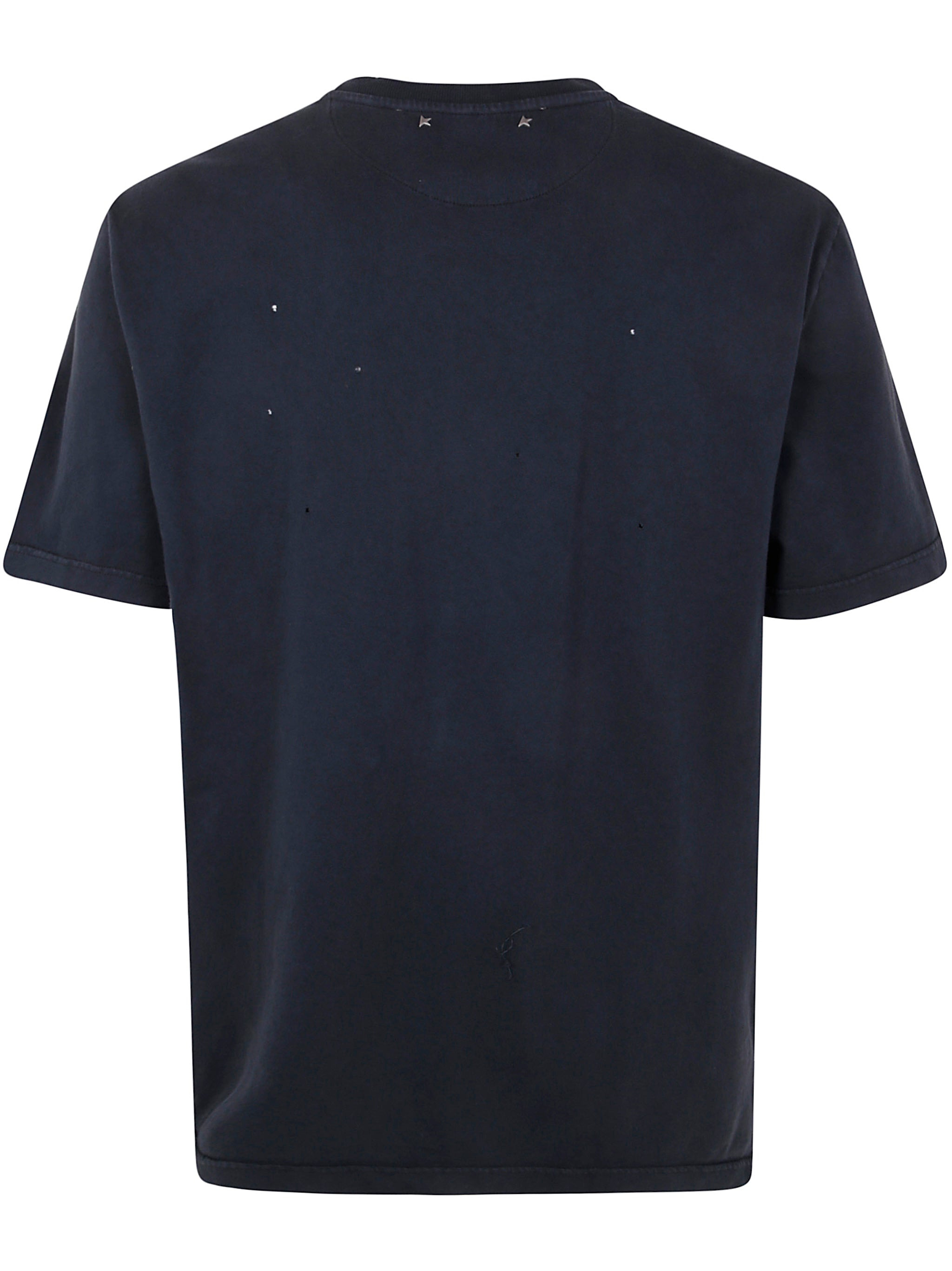 Golden Goose Men Journey M`S T-Shirt Regular Dyed Printed Organic Gauze Cotton Jersey - 2