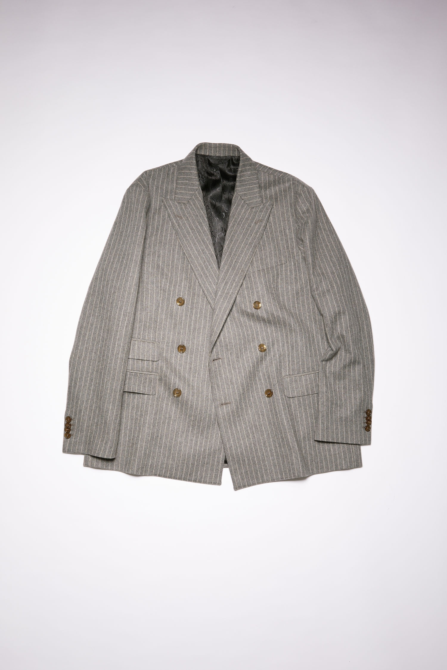 Tailored suit jacket - Grey/beige - 5