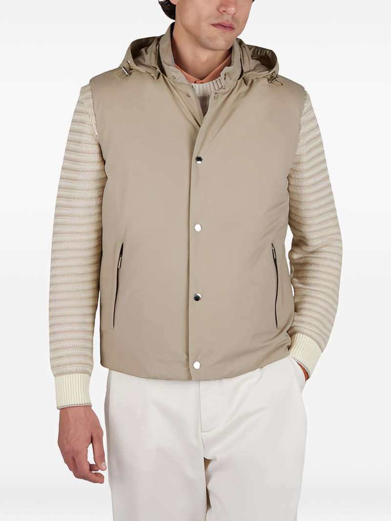 Paul & Shark hooded ultralight vest outlook