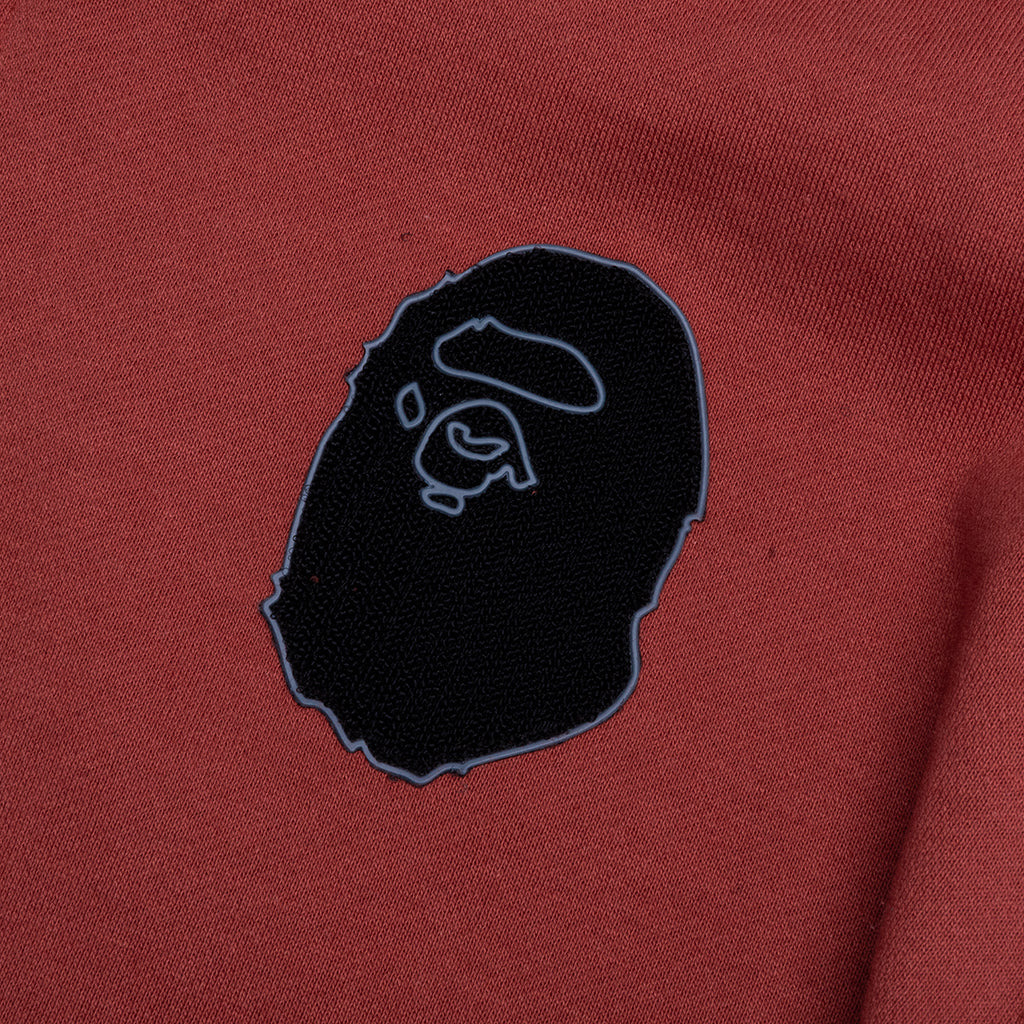 SHARK FULL ZIP HOODIE FRANCE - BURGUNDY - 4