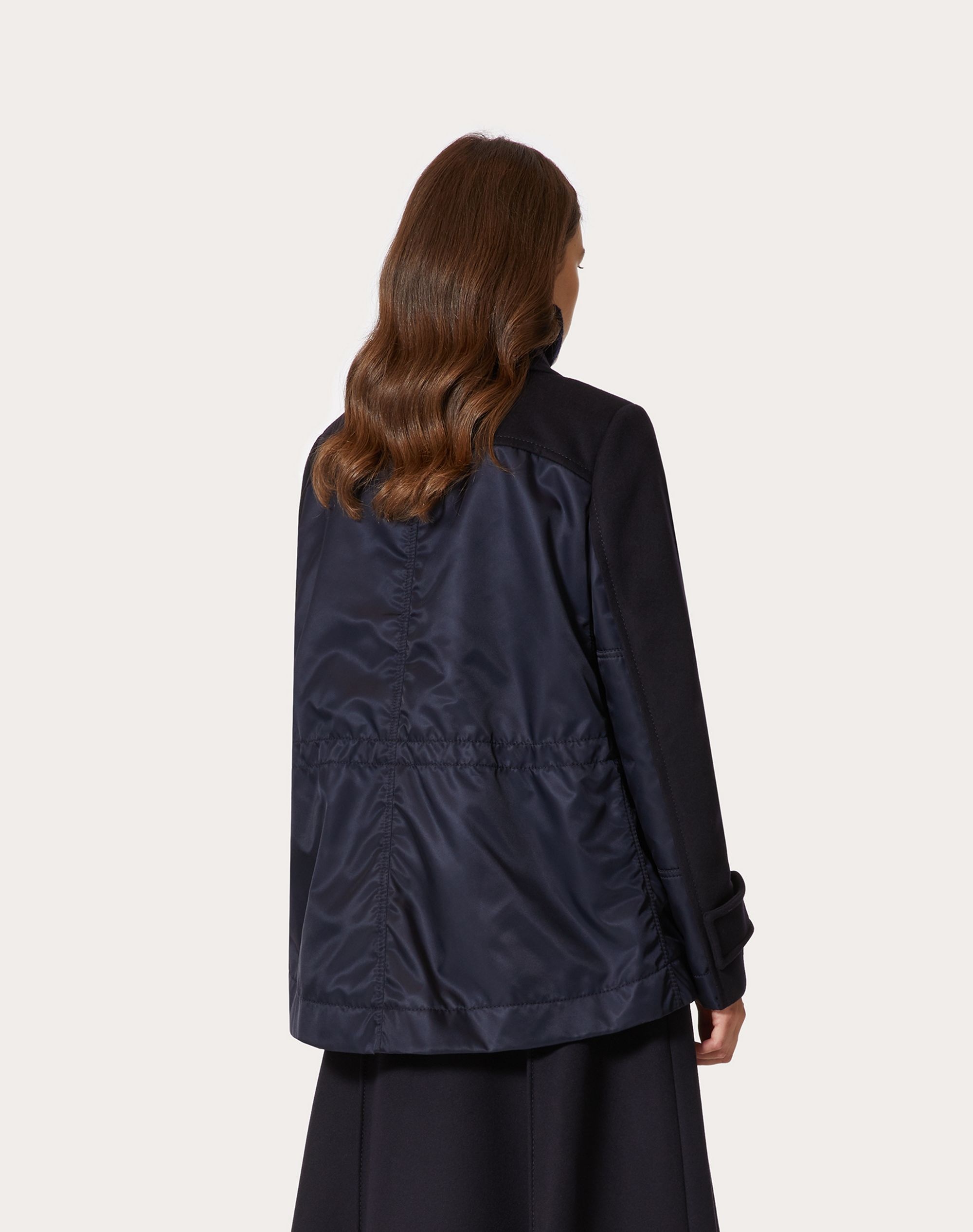 COMPACT DRAP PEA COAT - 4