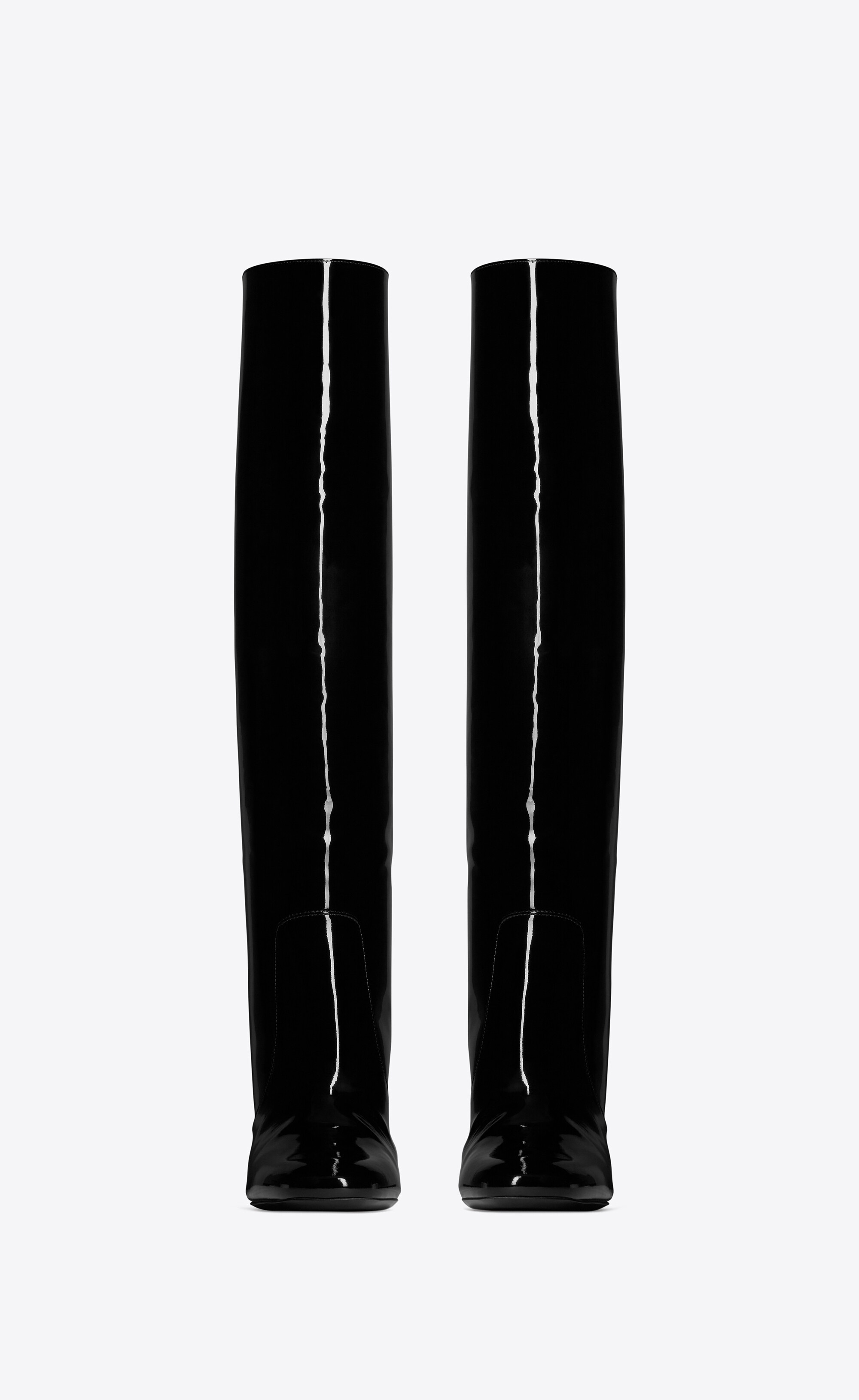 who boots in patent leather - 2