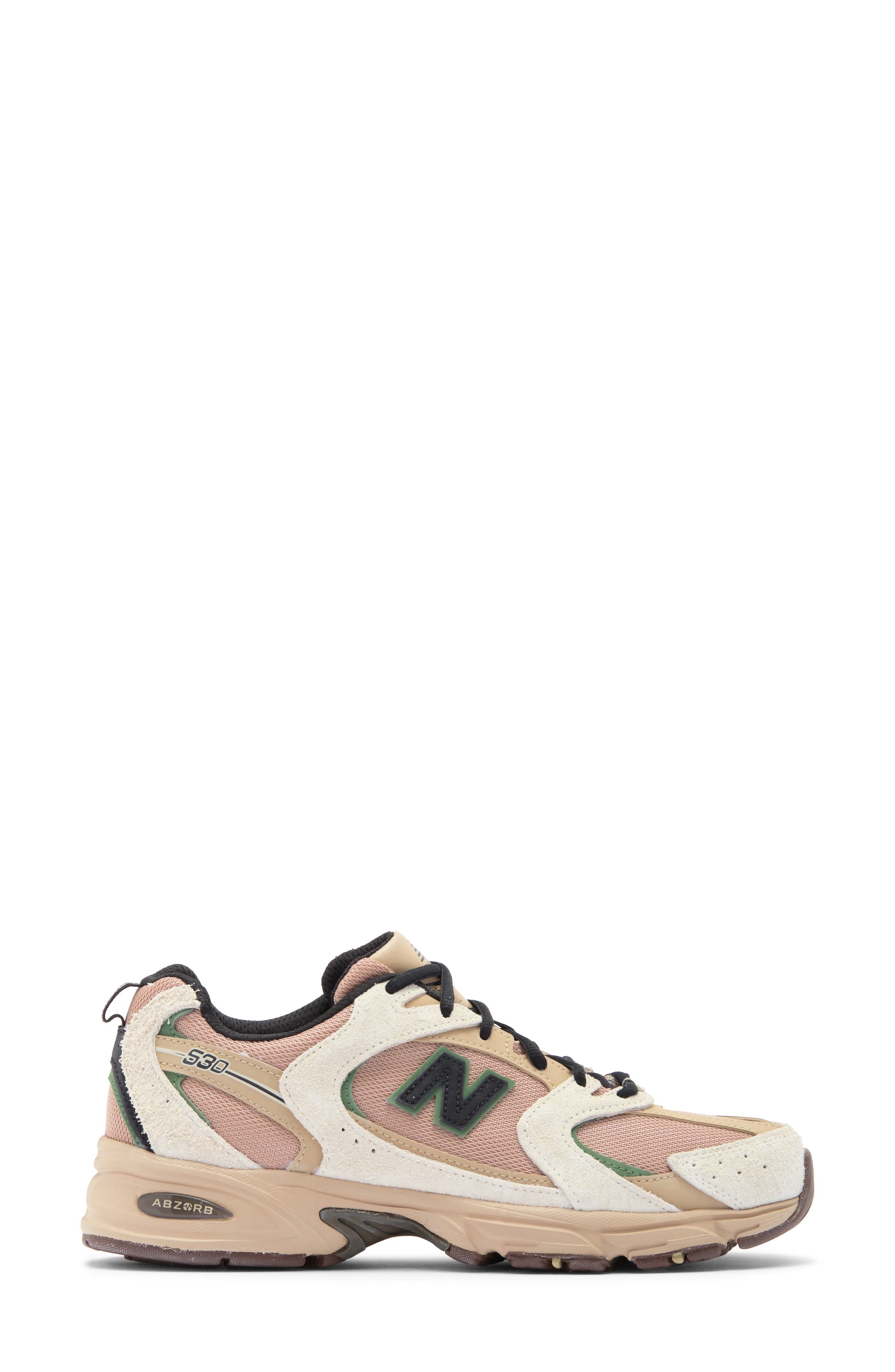New Balance Gender Inclusive 530 Sneaker in Linen/Incense at Nordstrom - 3