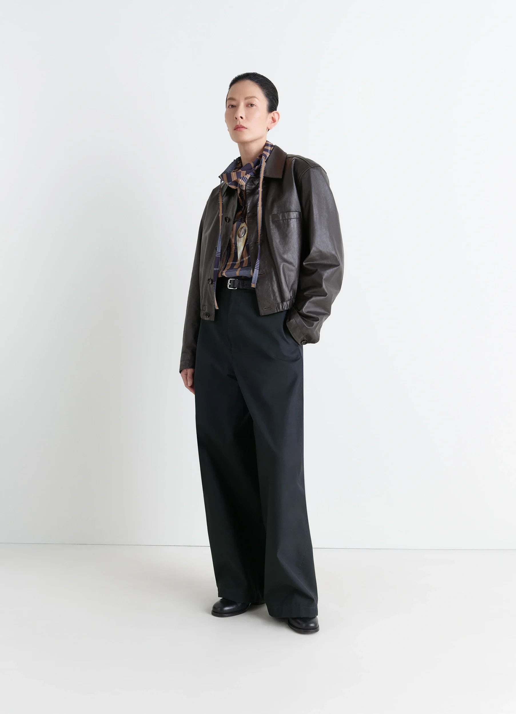 SOFT LEATHER BLOUSON - 3