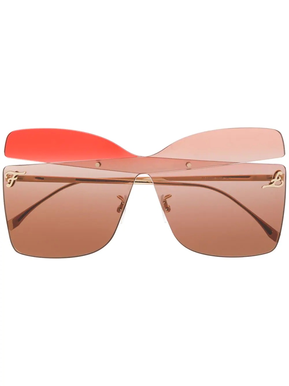 FF0399S oversized sunglasses - 1