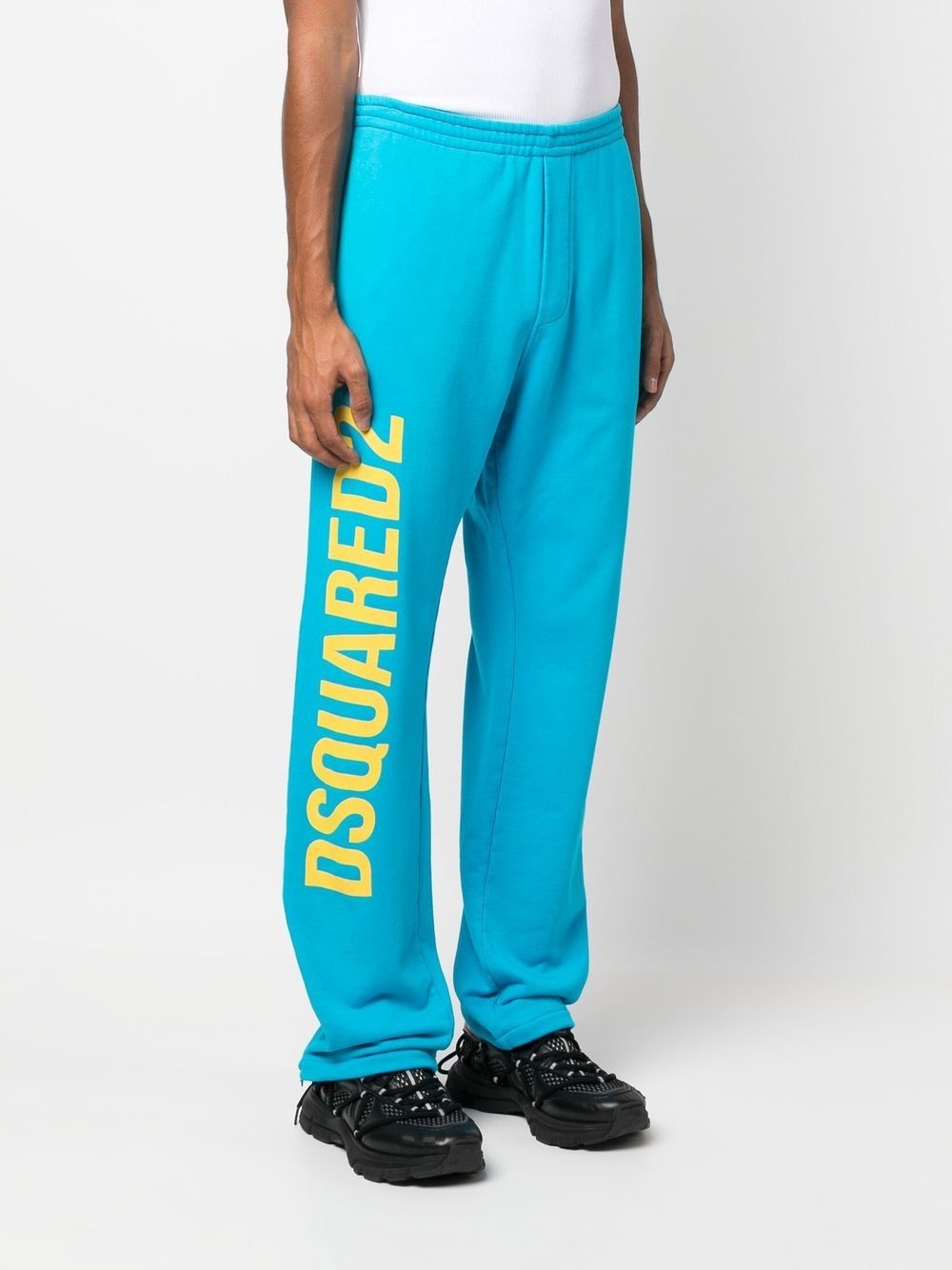 logo-print track pants - 3
