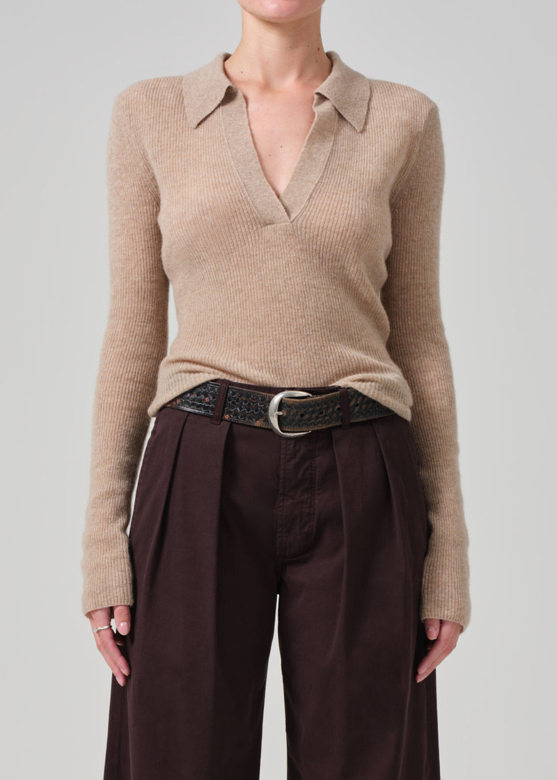 Citizens of Humanity Simone Polo Sweater
In Fawn outlook