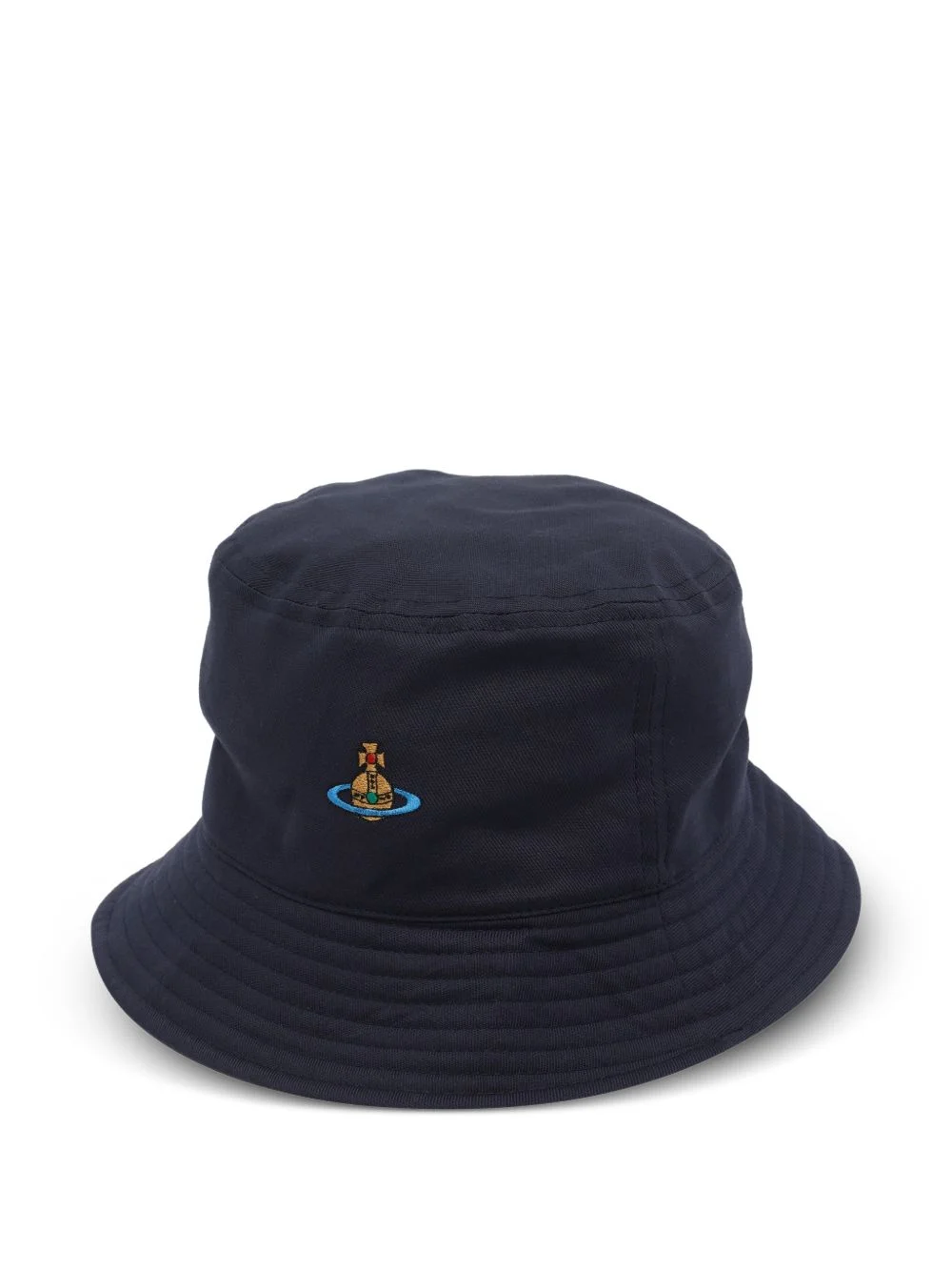 Orb embroidered bucket hat - 1