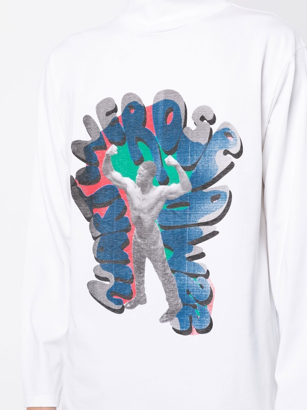long-sleeve graphic T-shirt - 5