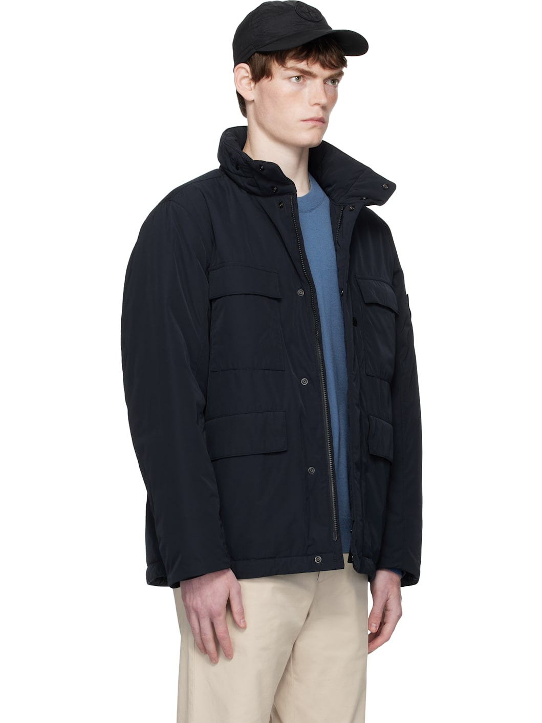 Navy 4100049 Micro Twill Jacket - 2