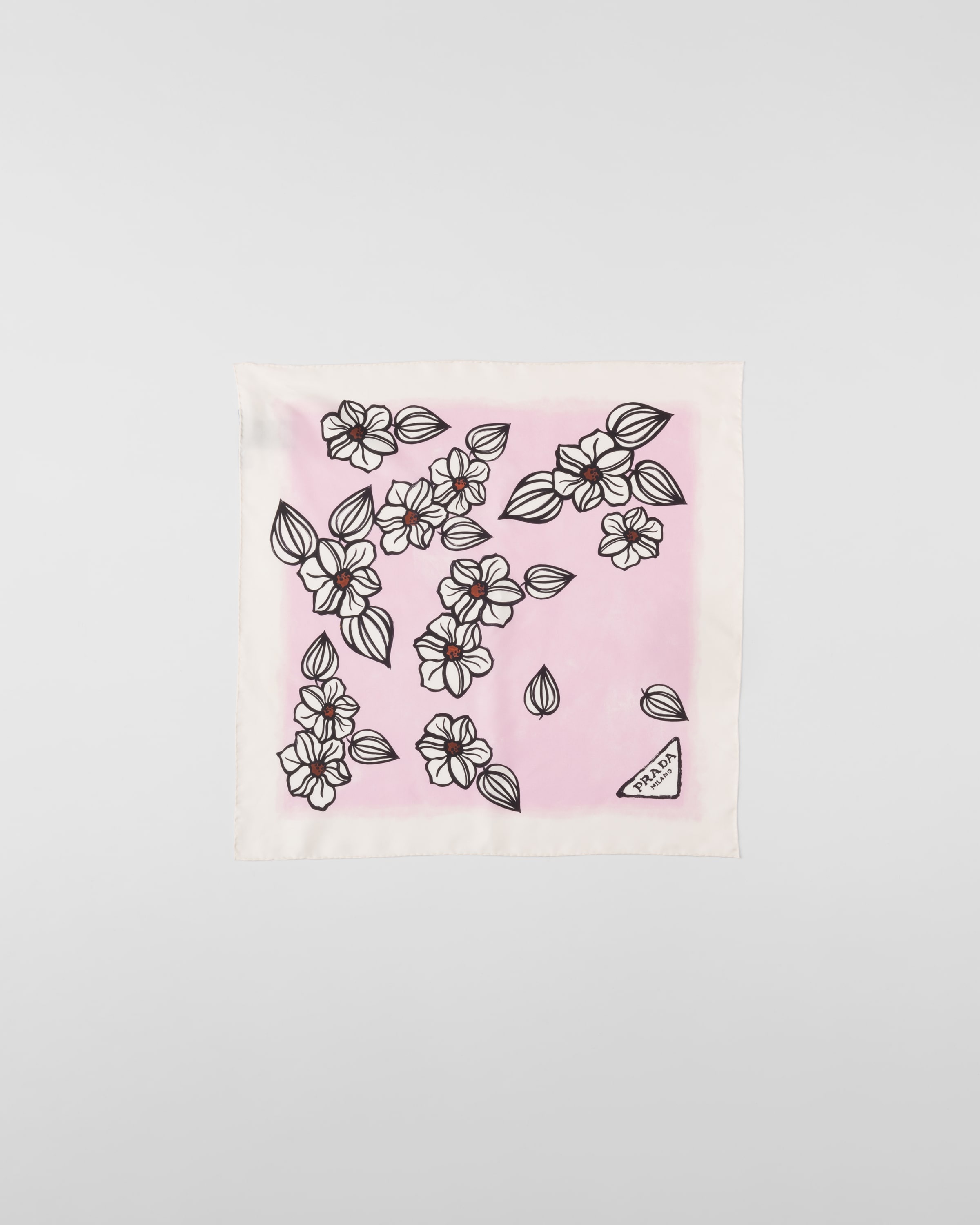 Printed twill scarf - 3