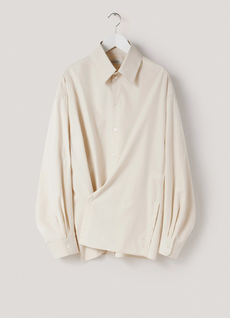 REGULAR COLLAR TWISTED SHIRT
COTTON POPLIN 7