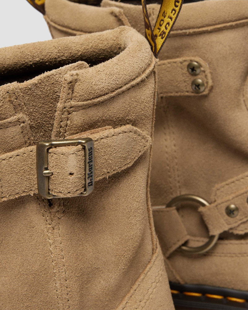 Anistone Harness Suede Biker Boots 4