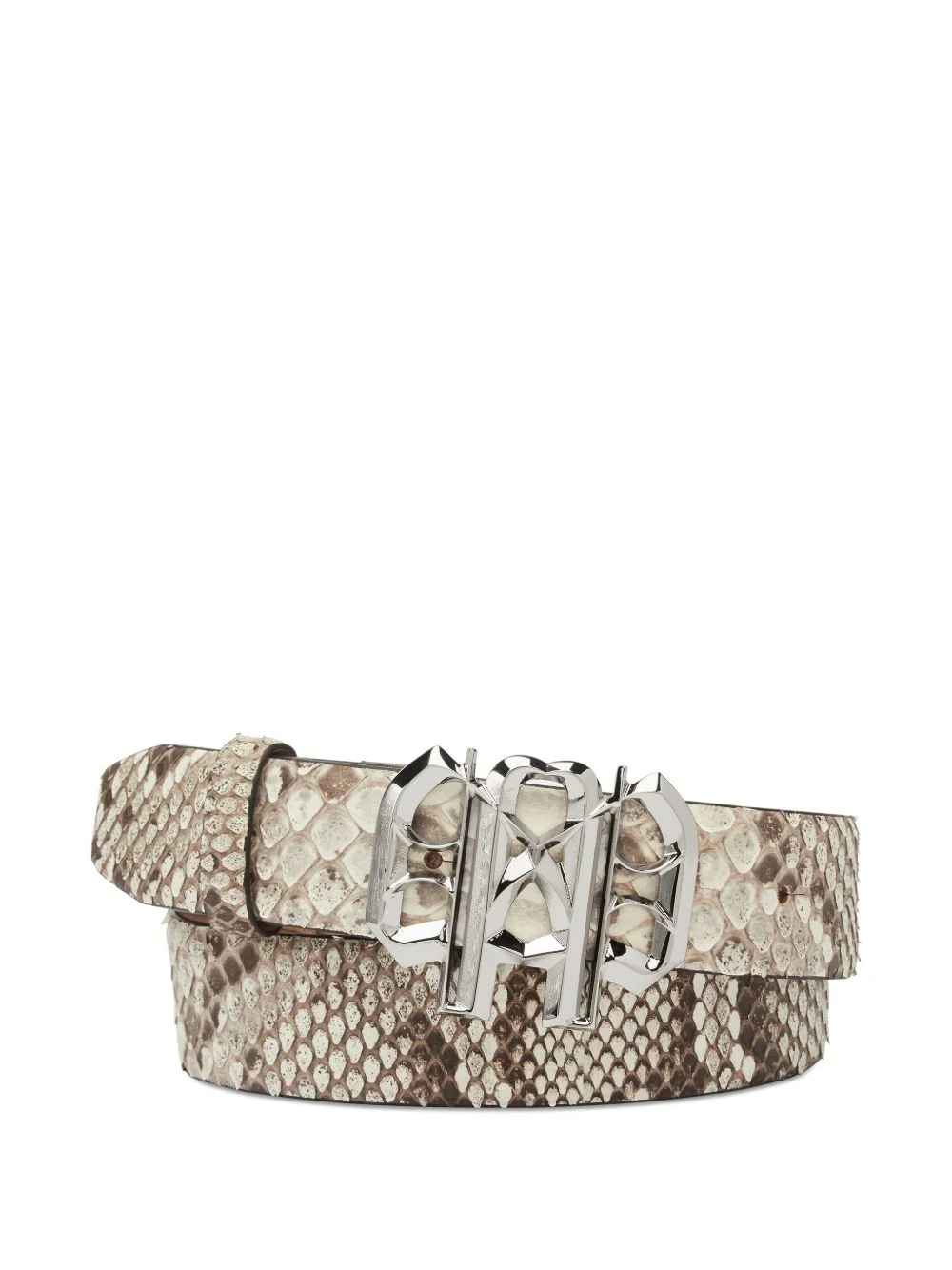Gothic Plein python-leather belt - 1