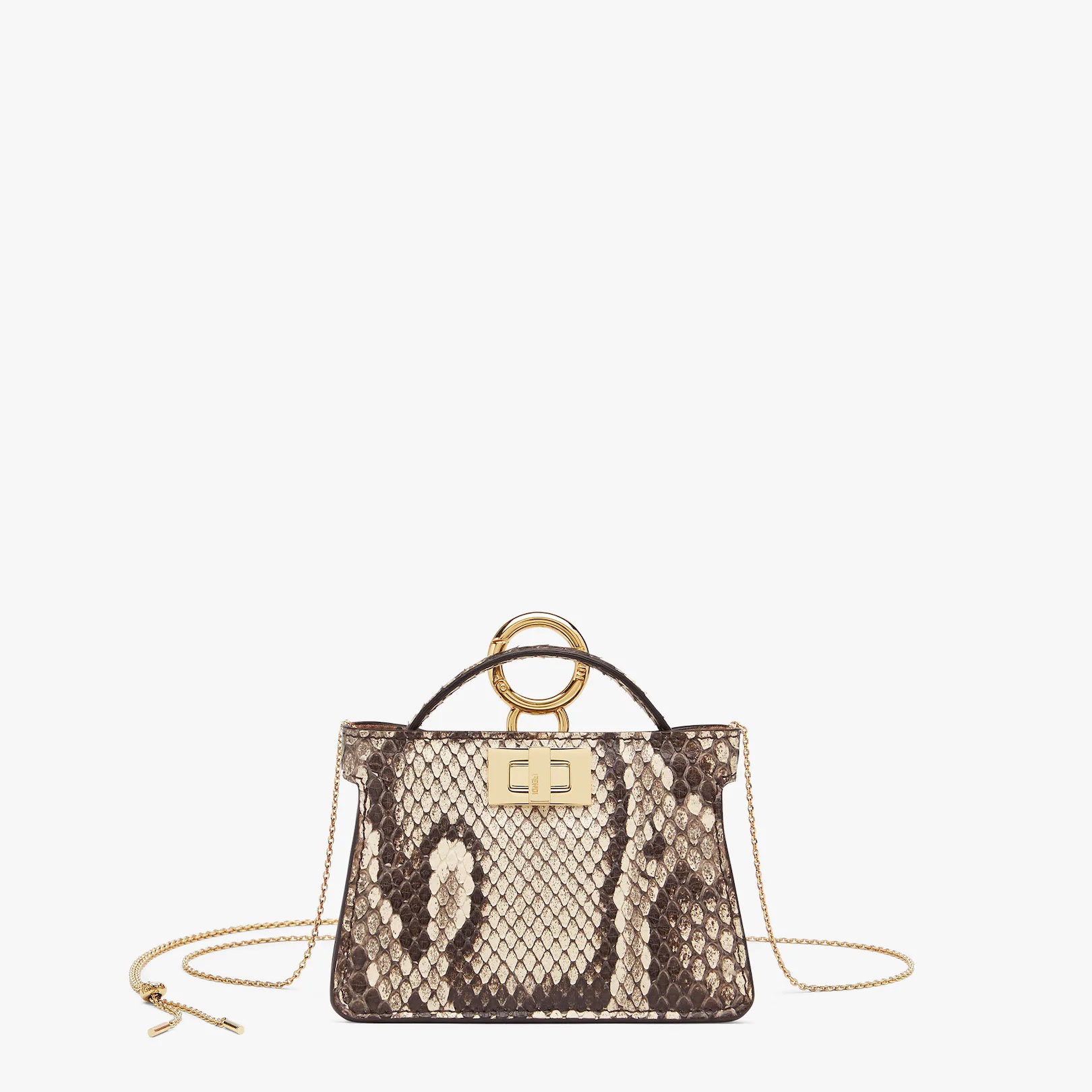 Brown python charm - 1