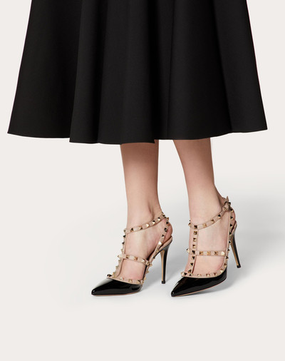 Valentino PATENT ROCKSTUD CAGED PUMP 100MM outlook